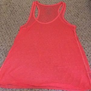 Bright Pink Racerback Tank Top